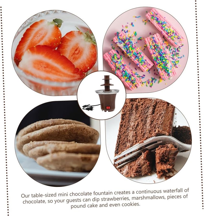 ستوبازا آلة تيمبير الشوكولاتة نافورة الشوكولاتة الساخنة مشروب حفلة شلال - Image 3